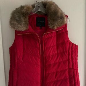Talbots, Red Vest, size Medium